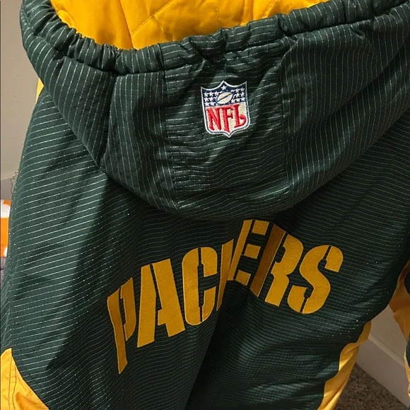 VINTAGE PACKERS LogoAthletic NFL Proline Authentic Puffy Jacket 60s/70s - Picture 5 of 7